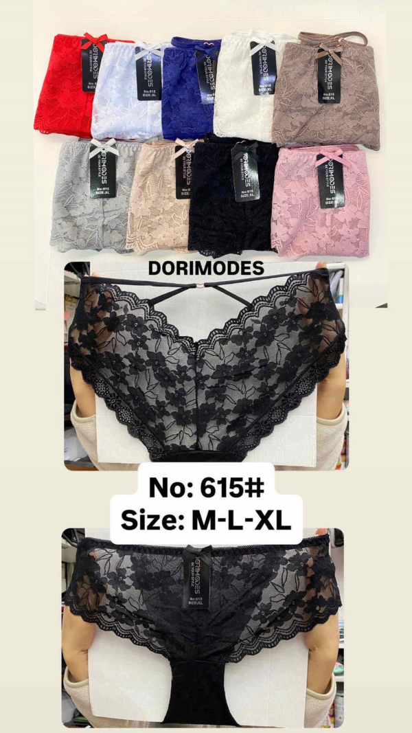 Majtki damskie Roz M-XL, Mix kolor Paczka 24 szt